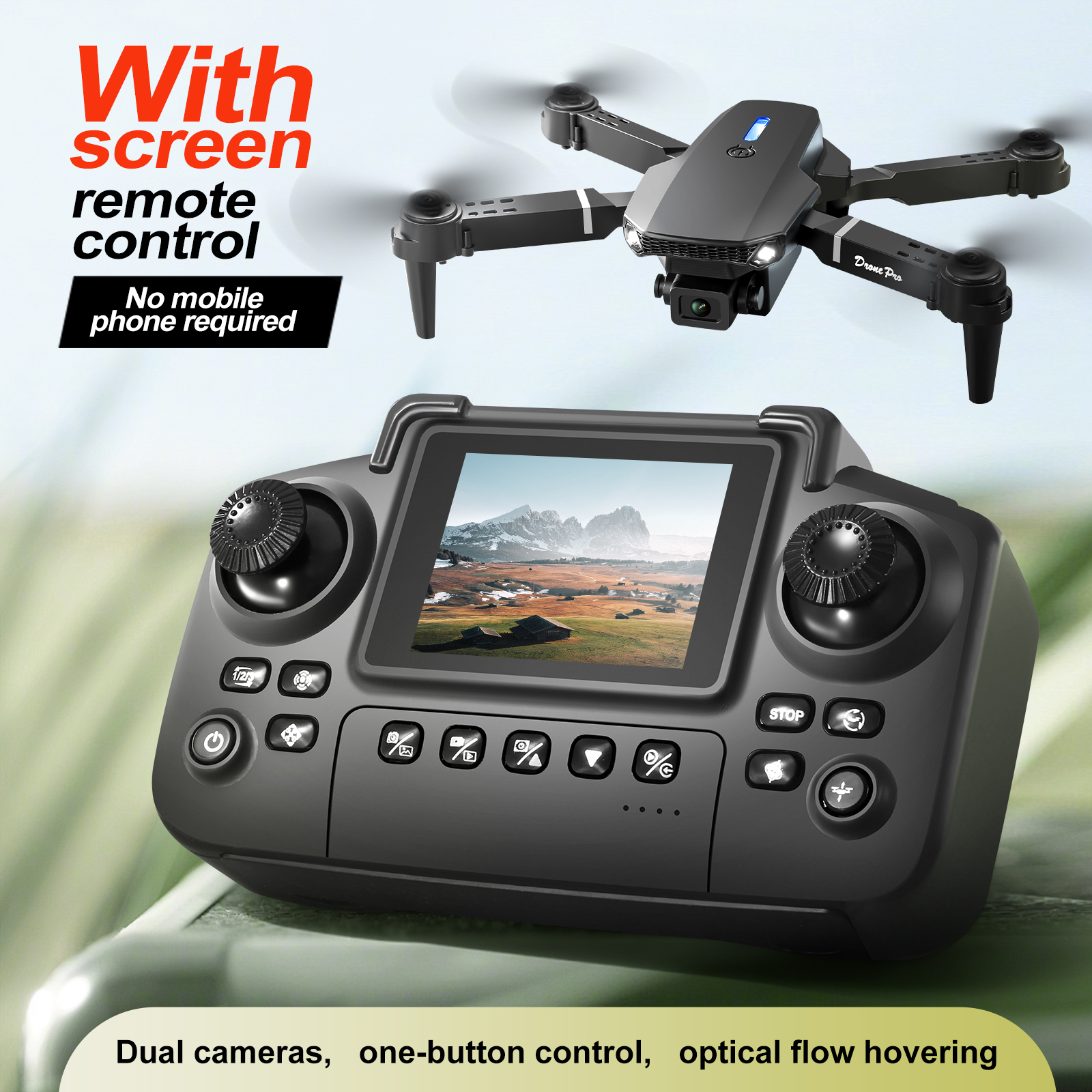 Drone Camera 4K - 2025 New E88 E99 Upgraded Drone