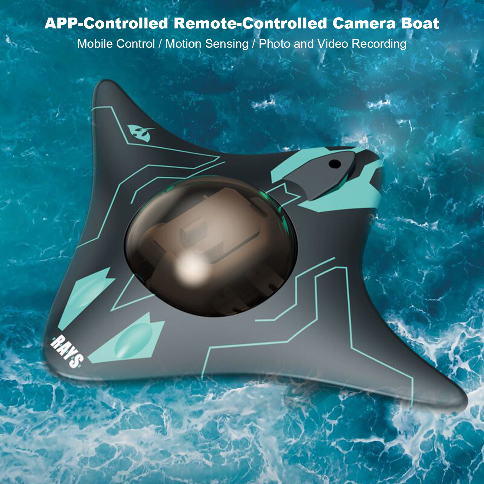 RC Boat with Camera App Contro - Drone Camera Waterproof recension och pris