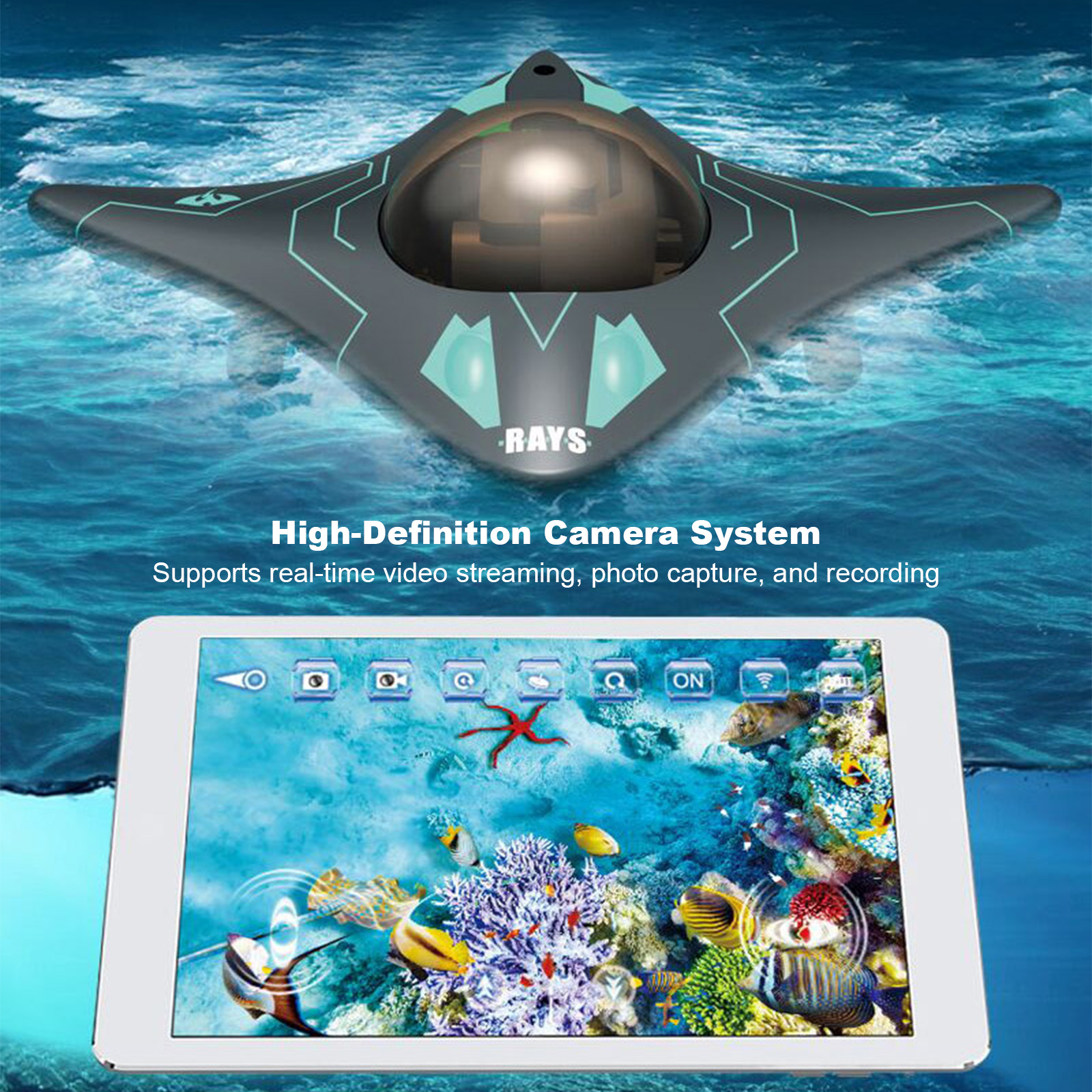 RC Boat with Camera App Contro - Drone Camera Waterproof recension och pris