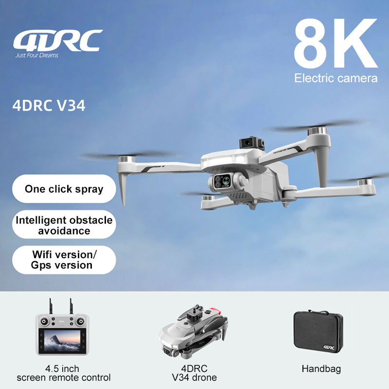 2025 New V34 Drone 8K Camera P - Drone Camera Mount recension och pris