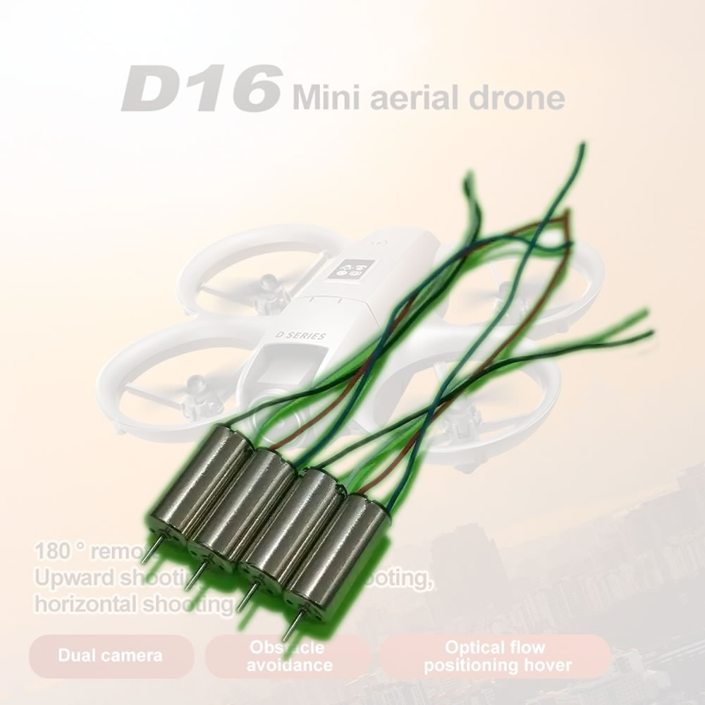 CW CCW Motor 4PCS for D16 Mini - Drone Camera Vlog recension och pris