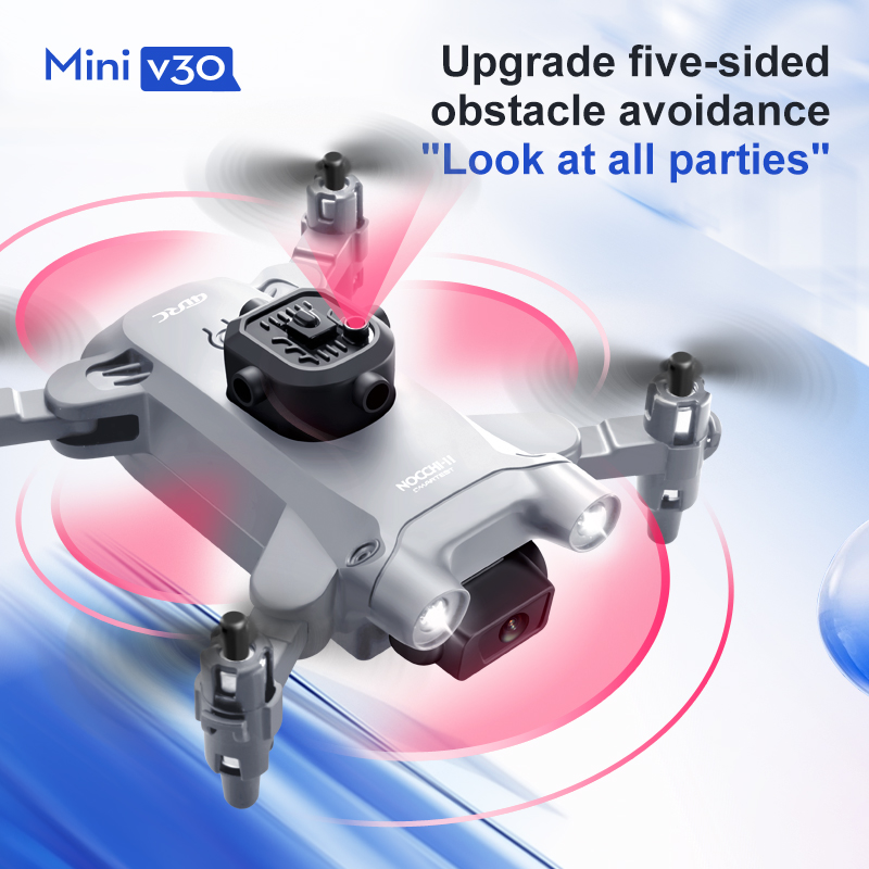 Mini V30 WiFi FPV Drone With 4 - Drone Camera Wide Angle recension och pris