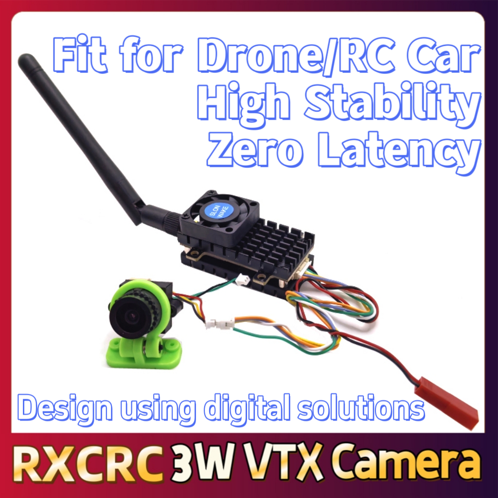 RXCRC 5.8G 3W Video VTX transm - Drone Camera Lens recension och pris
