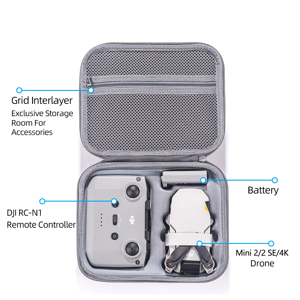 New Carrying Case Protective S - Drone Camera Case recension och pris