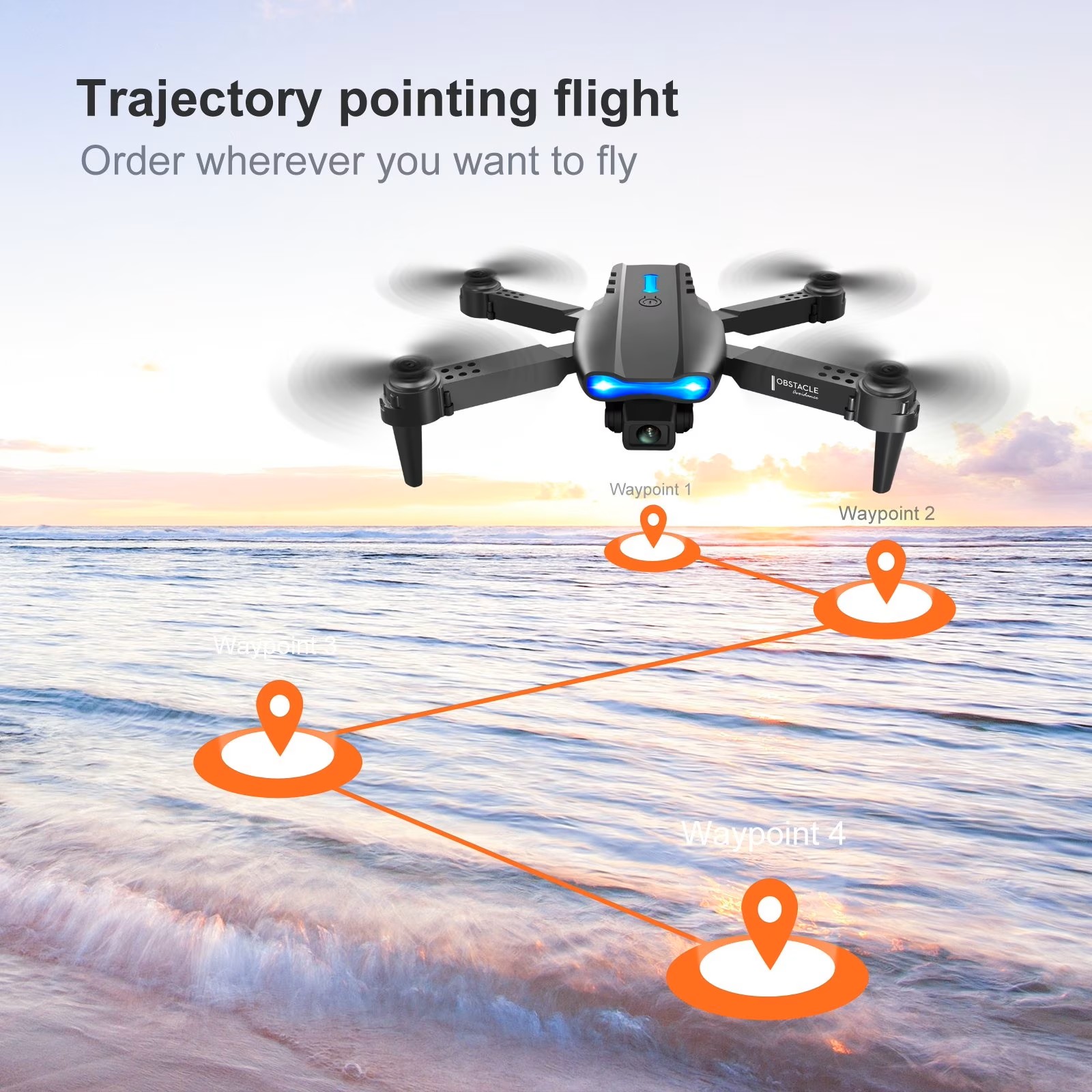 The 2026 upgraded E88 PRO MAX  - Drone Camera 4K recension och pris