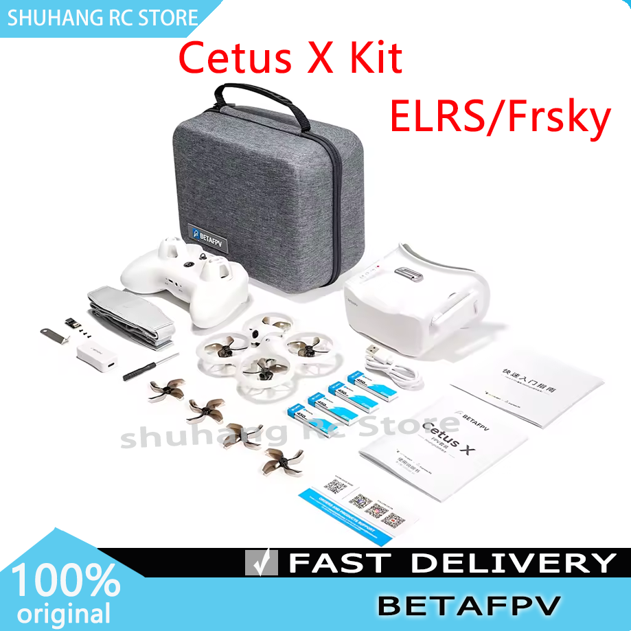 BETAFPV Cetus X FPV Kit Brushl - Drone Camera With Gimbal recension och pris