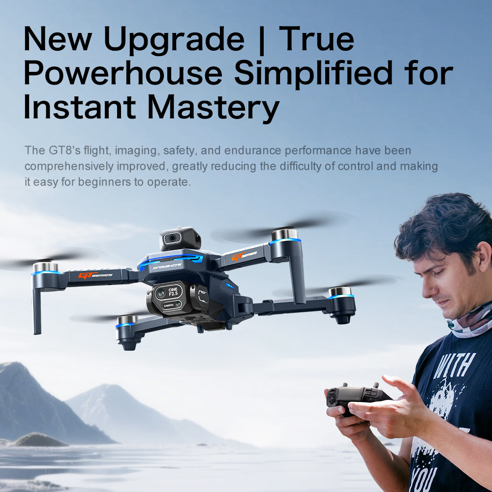 Lenovo GT8 Drone 8K Profession - Drone Camera Thermal recension och pris