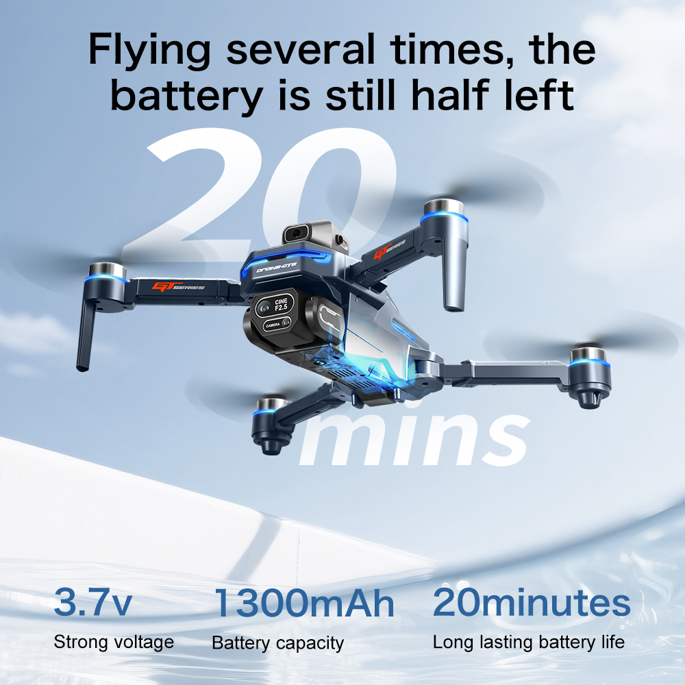 Lenovo GT8 Drone 8K Profession - Drone Camera Thermal recension och pris