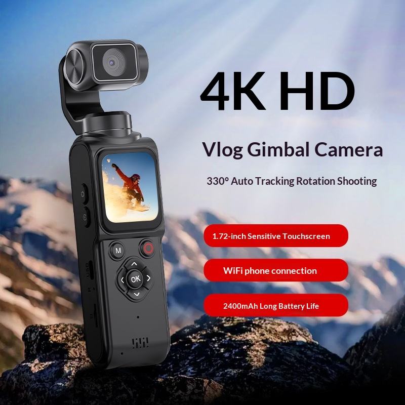 4K Ultra One-tap WiFi Pocket G - Drone Camera Stabilized recension och pris