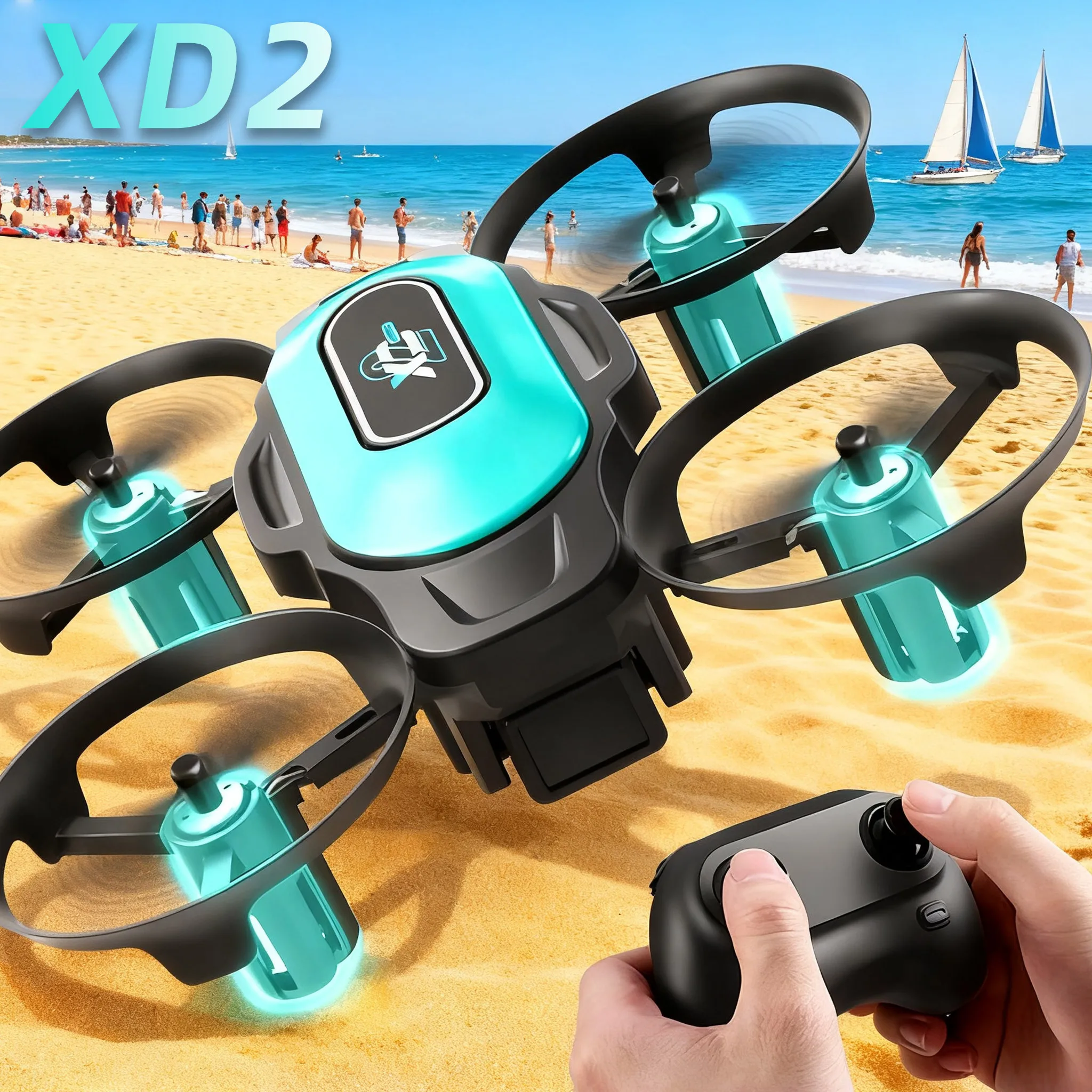 XD2 Mini Drone, 360° Stunt Fli - Drone Camera Mount recension och pris