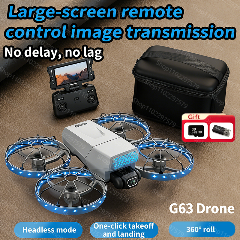 G63 RC Plane WIFI Optical Flow - Drone Camera Vlog recension och pris