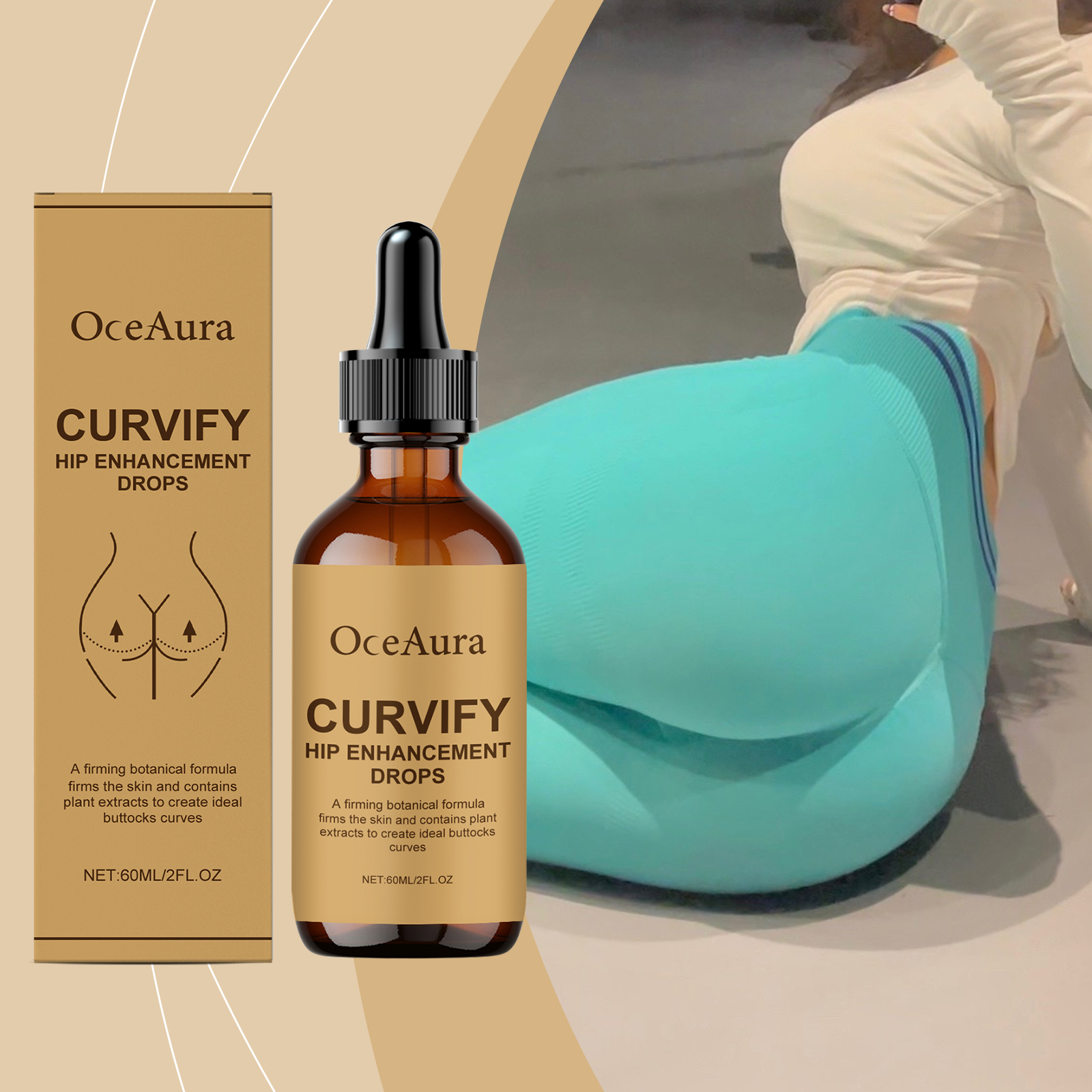 Butt Enhancement Serum,Active  - Drone Camera Stabilized recension och pris