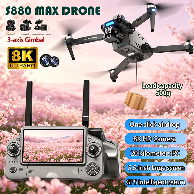 2026 New 8K Dual Camera Drone  - Drone Camera 4K recension och pris