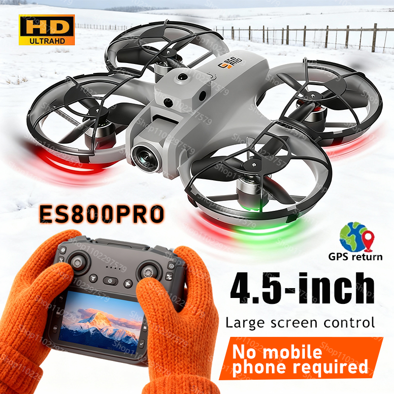 New ES800PRO Drone 4K HD Aeria - Drone Camera Vlog recension och pris