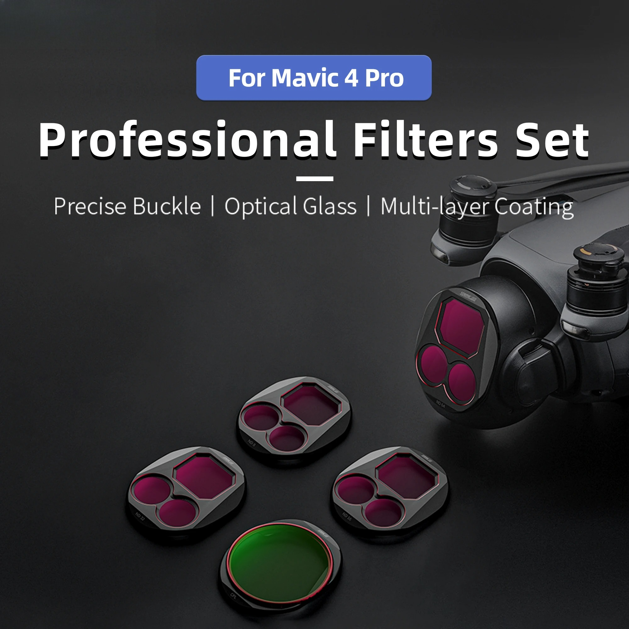 4Pcs Drone Camera ND Filters S - Drone Camera Waterproof recension och pris