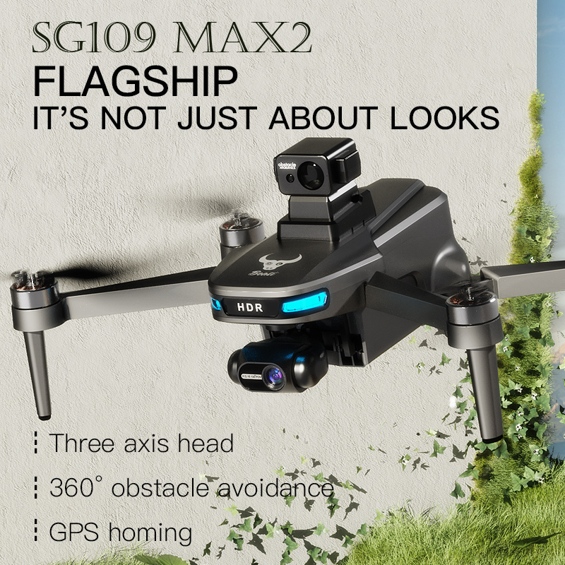 SG109 MAX2 Professional FPV 8K - Drone Camera 4K recension och pris