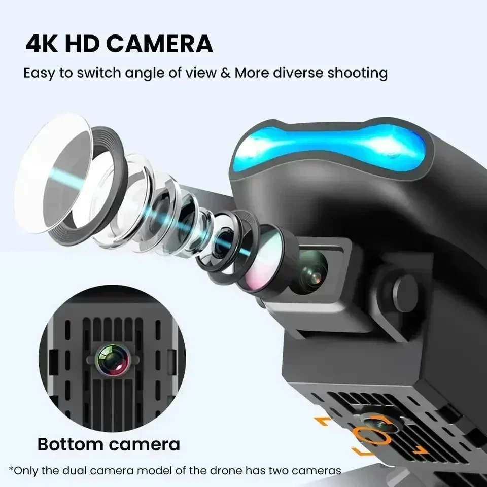 E99 Pro Foldable RC Quadcopter - Drone Camera Wide Angle recension och pris