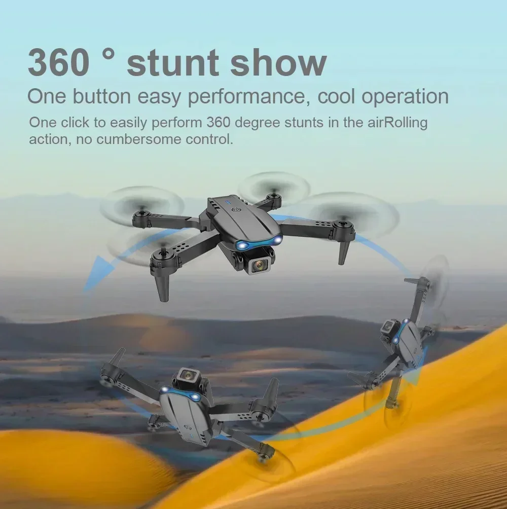 E99 Pro Foldable RC Quadcopter - Drone Camera Wide Angle recension och pris