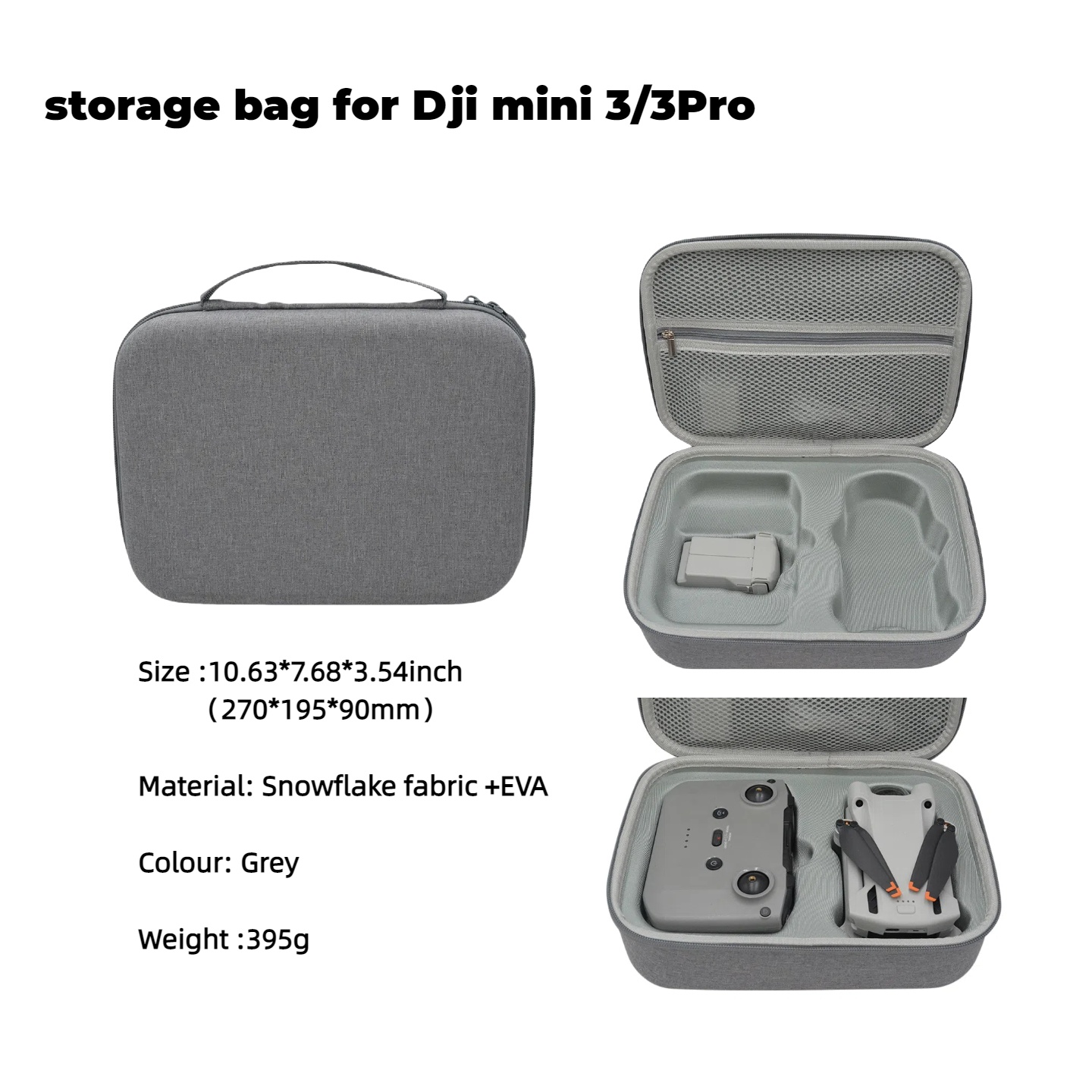 Hard EVA Drone Bag For DJI Min - Drone Camera Case recension och pris