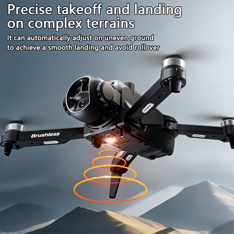 Upgraded Brushless Drone with  - Drone Camera Vlog recension och pris