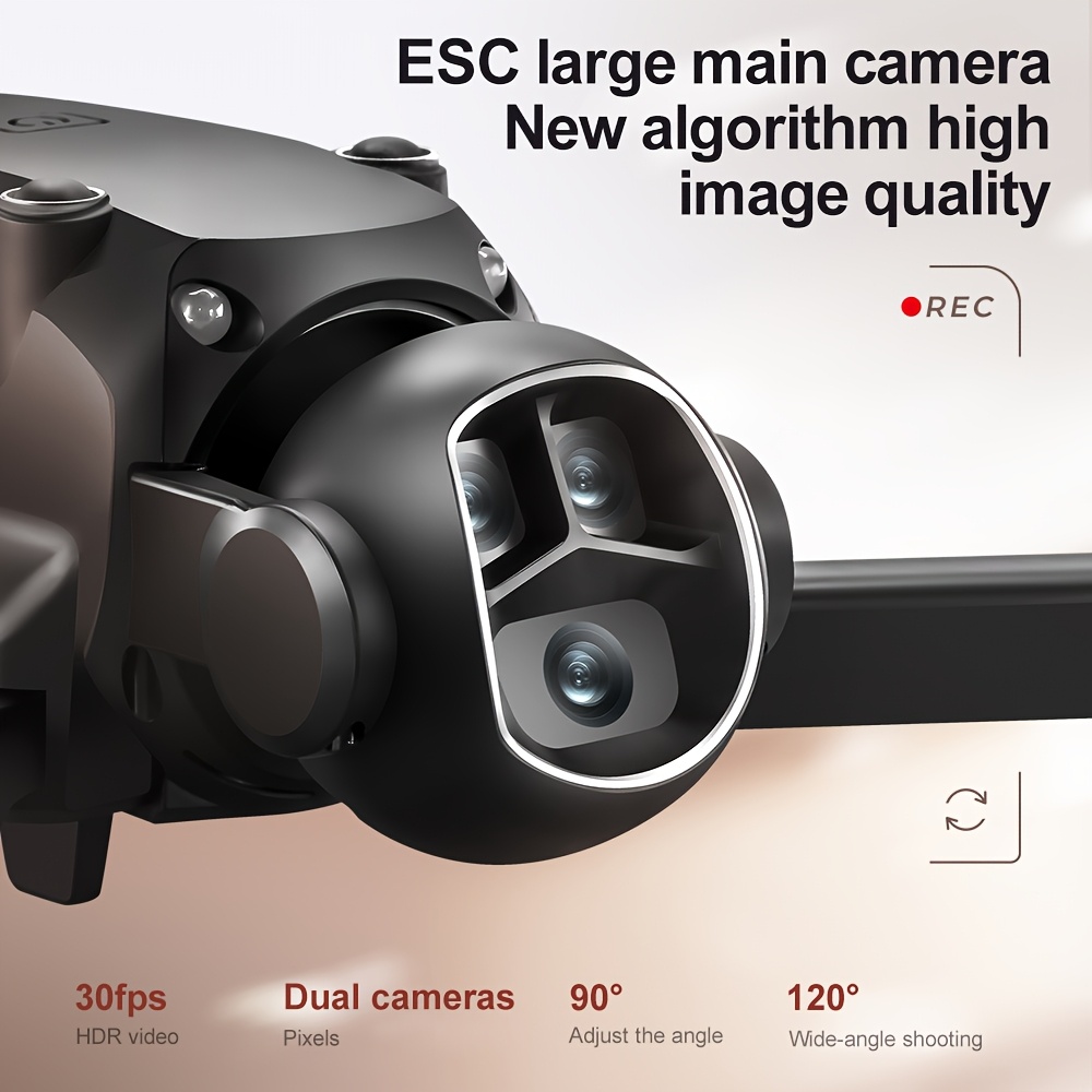 Upgraded Brushless Drone with  - Drone Camera Vlog recension och pris