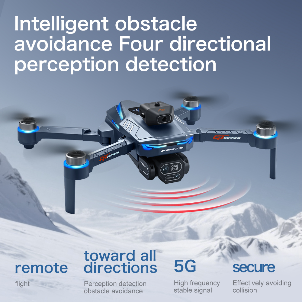 GT8 Drone 4.3inch Screen Contr - Drone Camera Vlog recension och pris