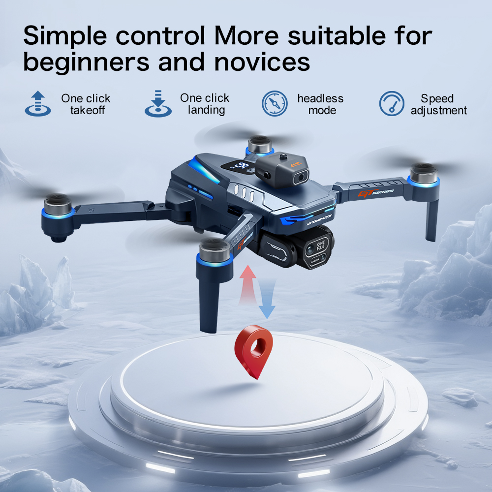 GT8 Drone 4.3inch Screen Contr - Drone Camera Vlog recension och pris