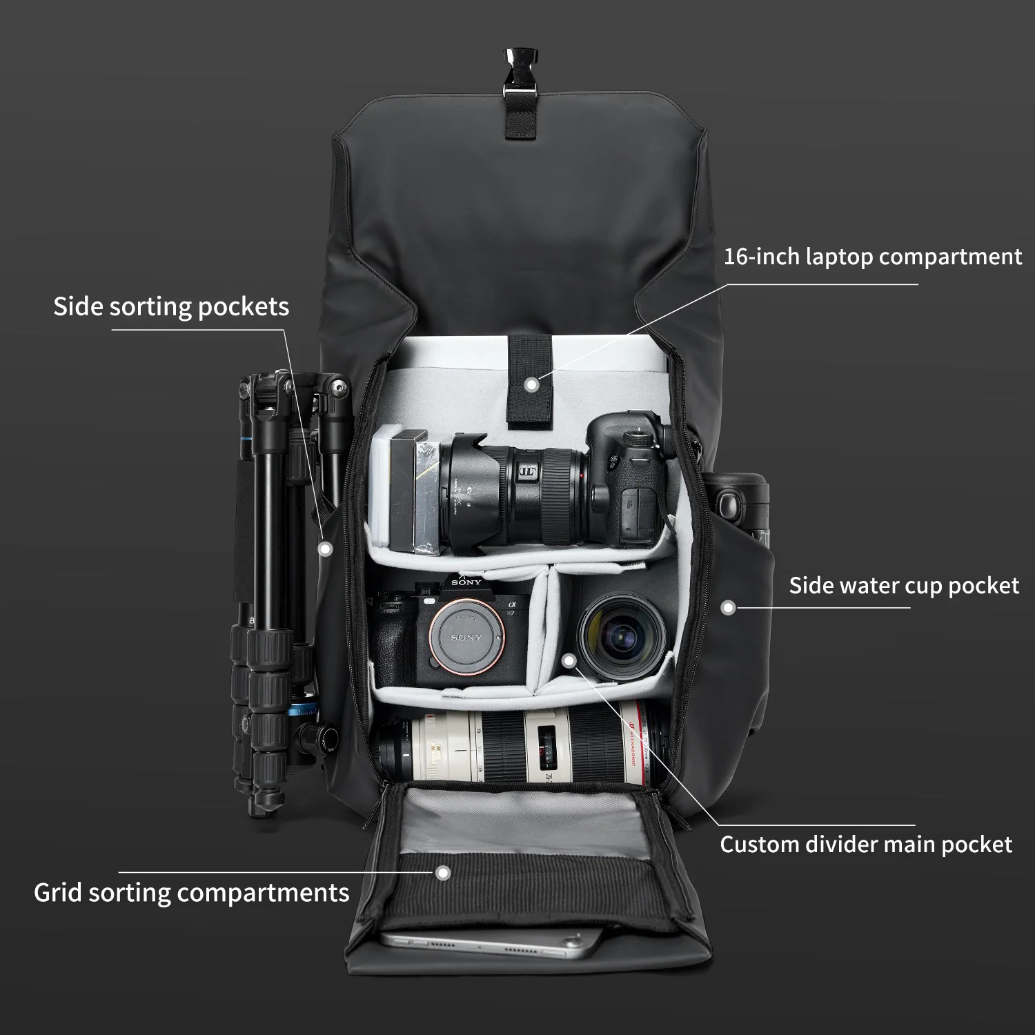 Photography backpack DSLR came - Drone Camera Waterproof recension och pris