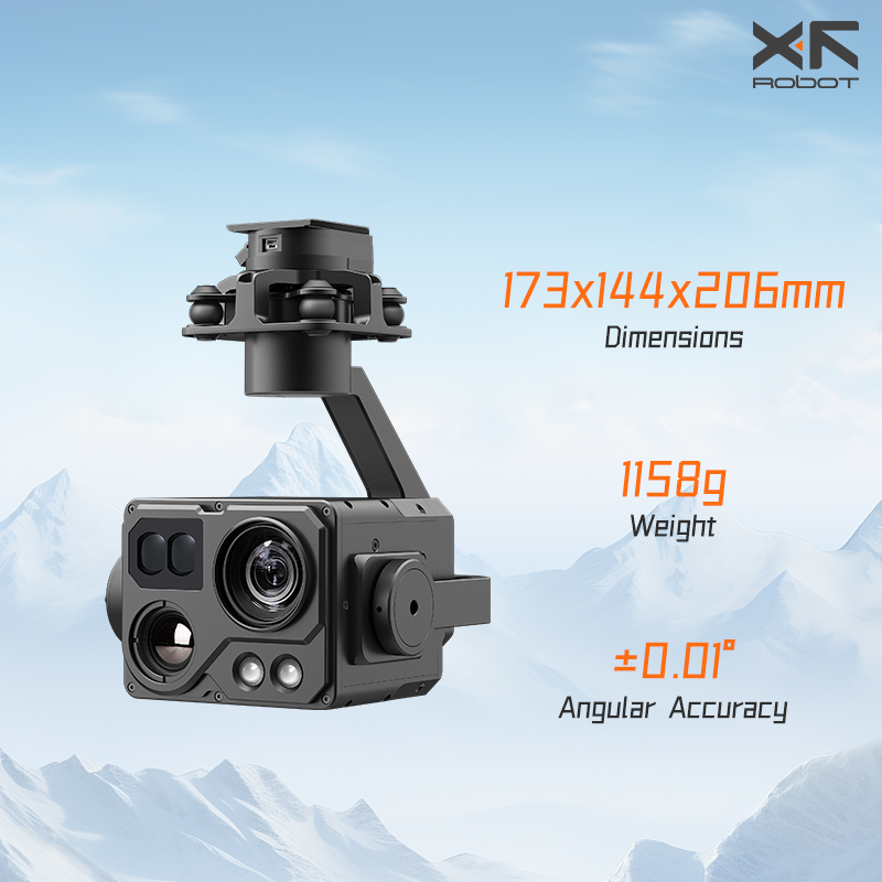 Z-9B AI 3-Axis Pod Target trac - Drone Camera Thermal recension och pris