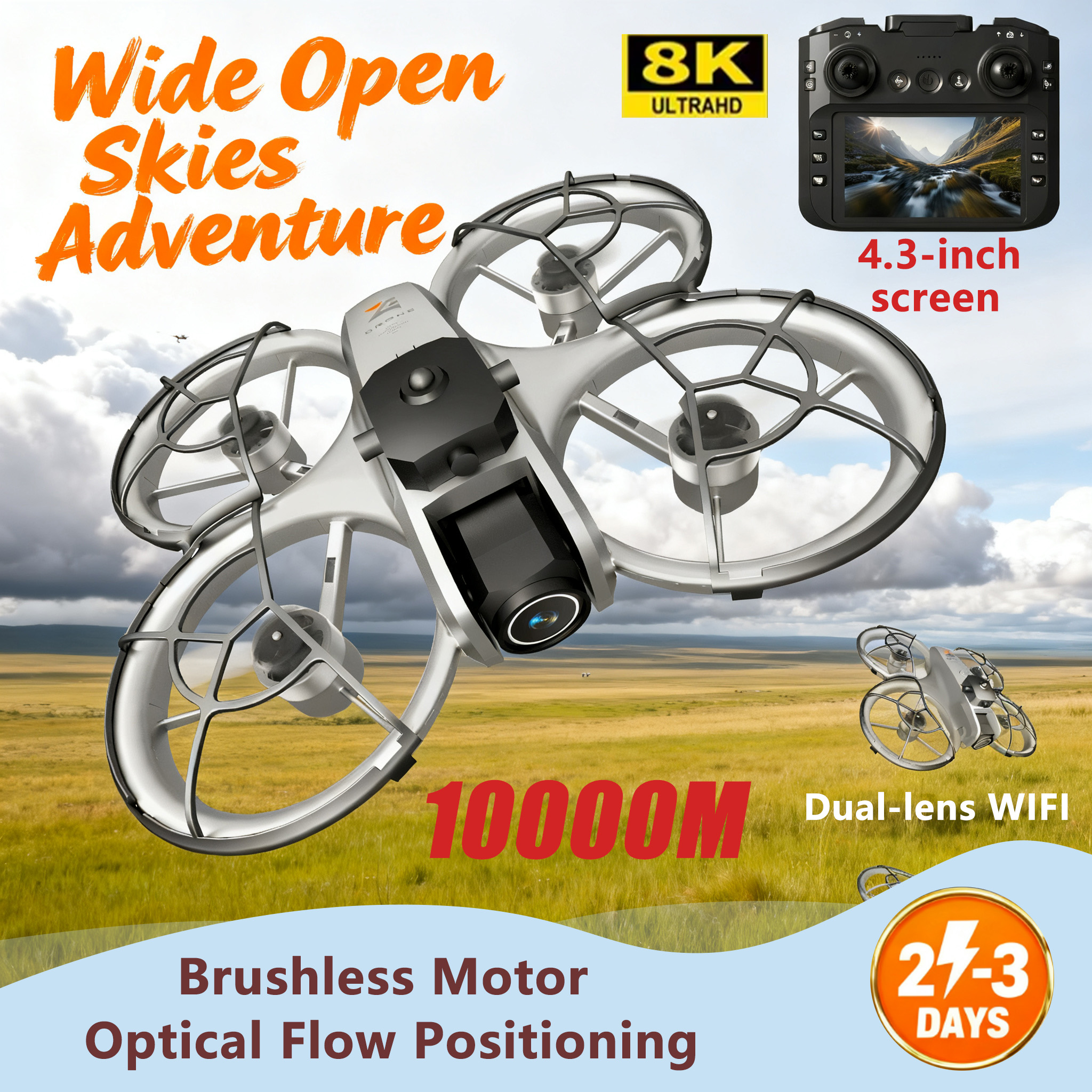 NEW Original Z4 Drone 8K WIFI  - Drone Camera Vlog recension och pris