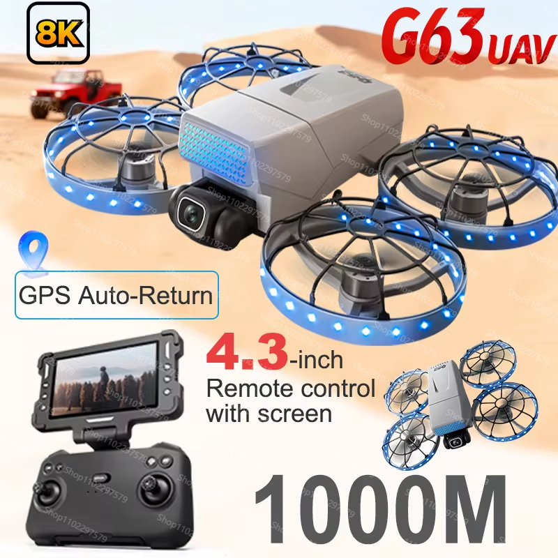 100% Original G63 Drone Remote - Drone Camera Vlog recension och pris
