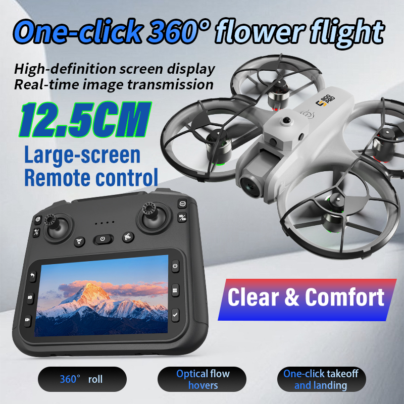 ES800PRO Drones 12.5CM Screen  - Drone Camera Vlog recension och pris