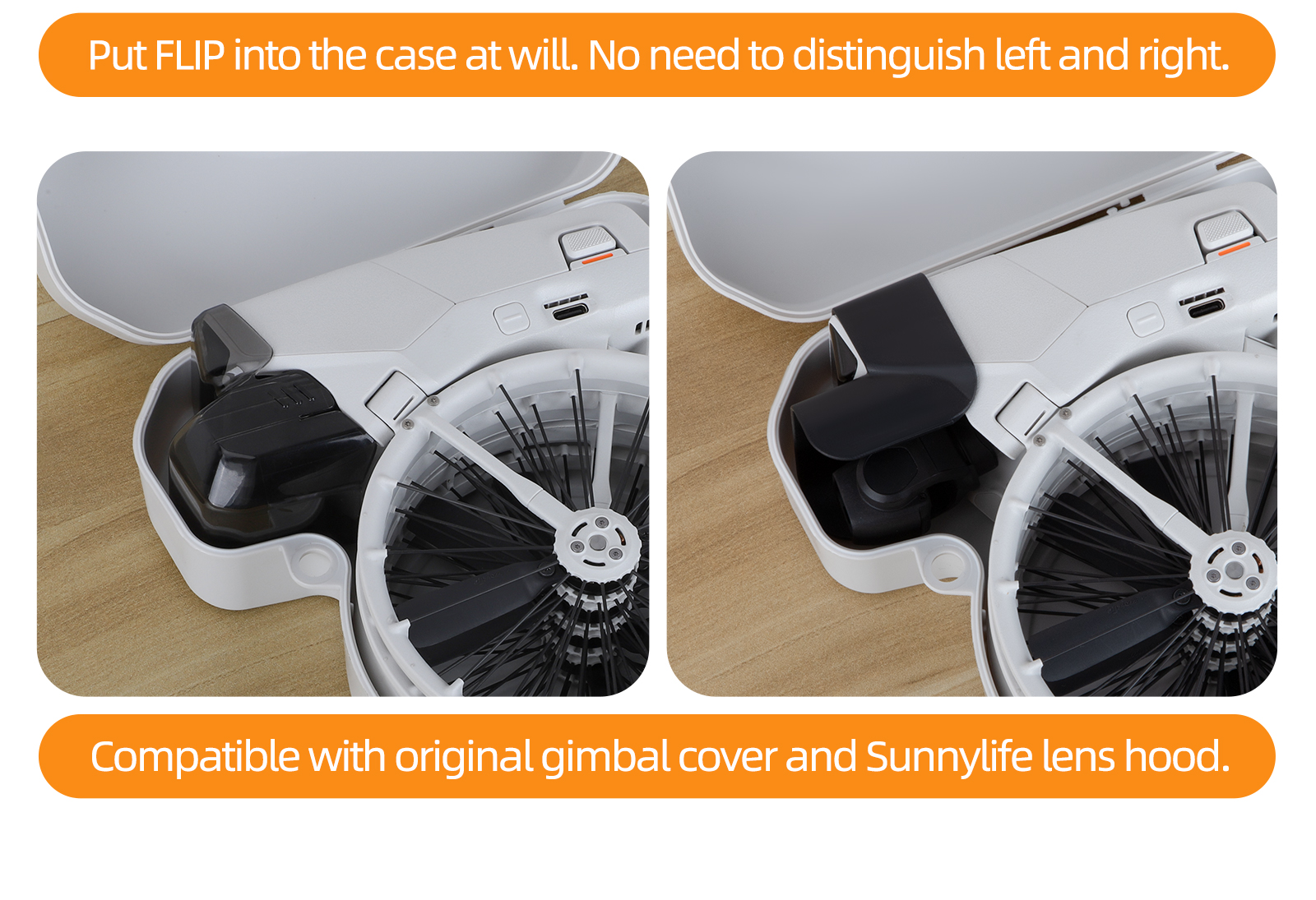 Sunnylife For DJI Flip storage - Drone Camera Vlog recension och pris