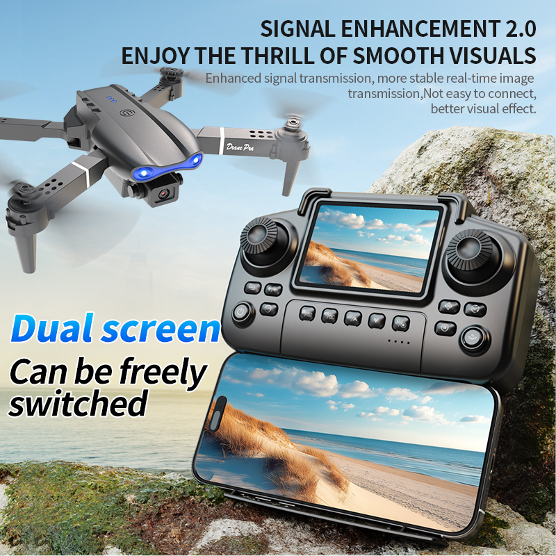 E99 PRO Drone Screen Control A - Drone Camera Hd recension och pris