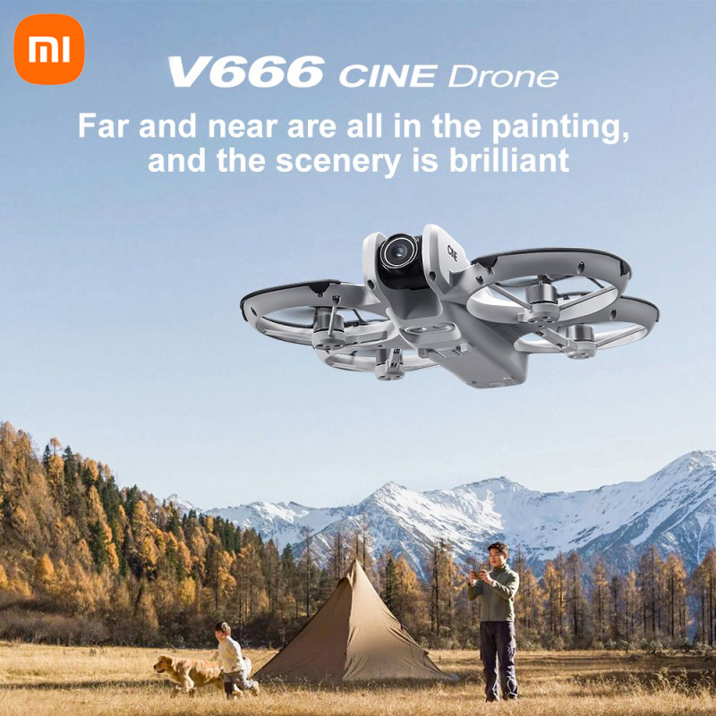 Xiaomi V666 Drone 8K Aerial HD - Drone Camera With Gimbal recension och pris