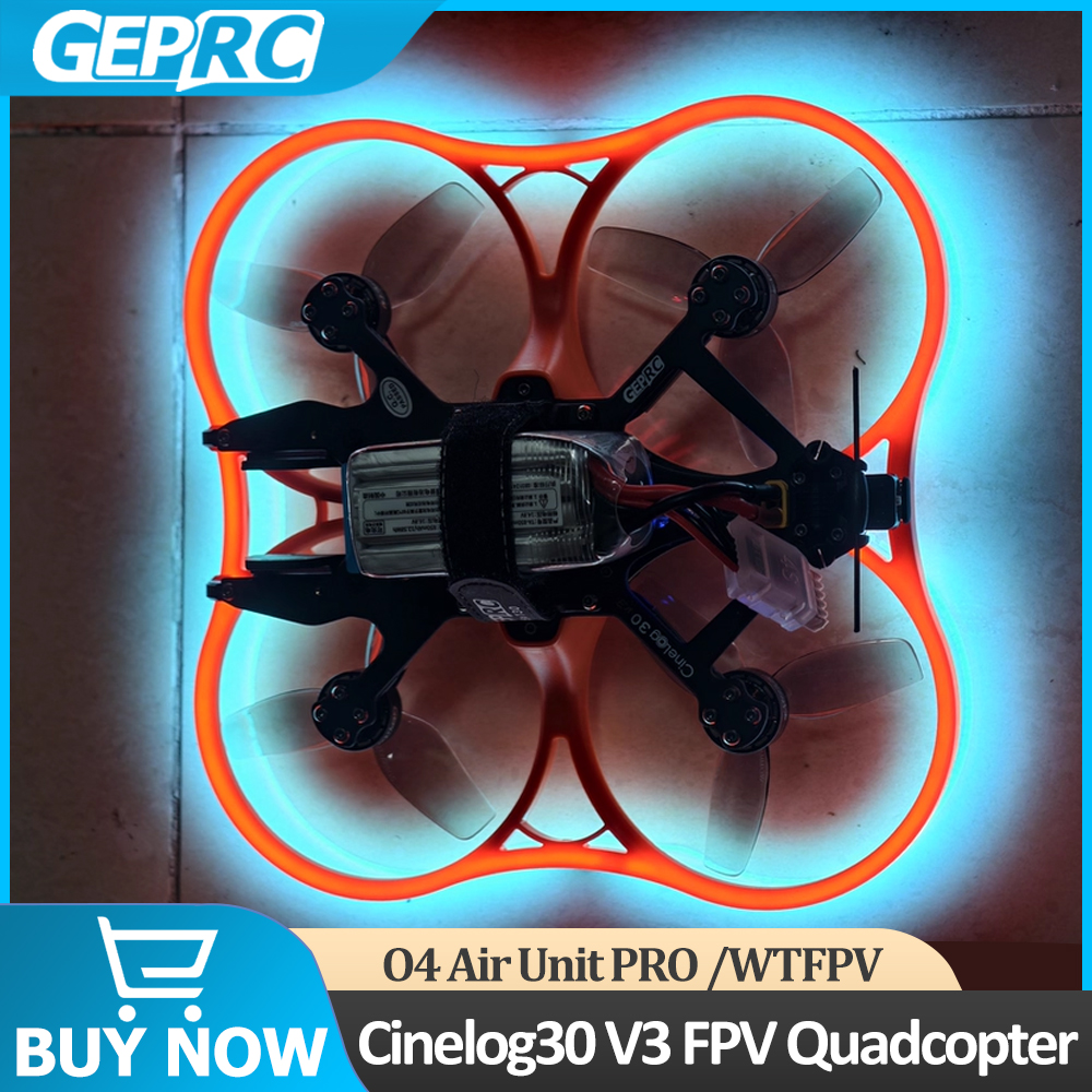 GEPRC Cinelog30 V3 FPV Quadcop - Drone Camera Mount recension och pris