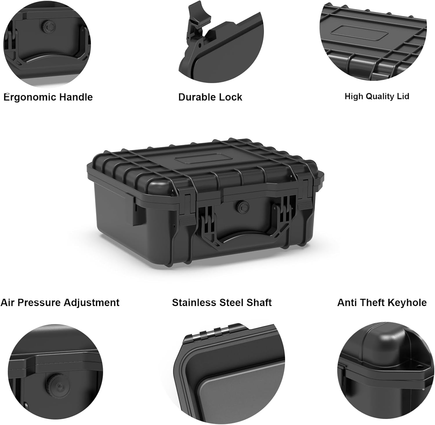 Waterproof Hard Case with Pick - Drone Camera Waterproof recension och pris