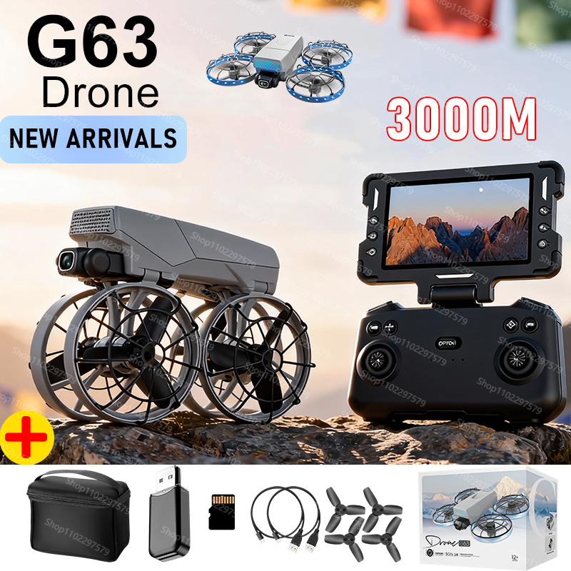 G63 Drone 8K HD Dual Cameras 1 - Drone Camera Vlog recension och pris